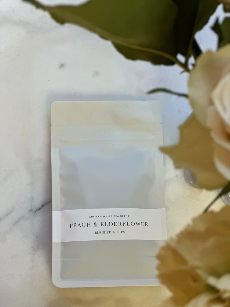 Te Peach & Elderflower - Fruktigt Te Med Fläder Och Persika