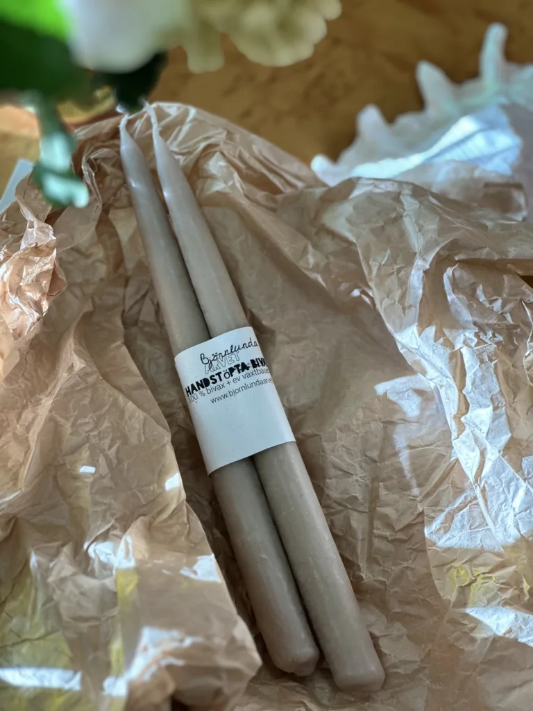 HANDSTÖPTA BIVAXLJUS BJÖRNLUNDA ARVET HAVRE