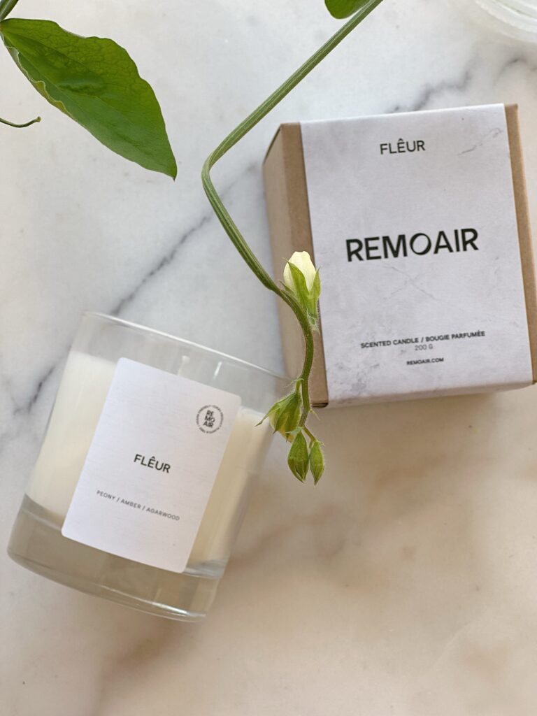 Remoair Fleur Doftljus - Blomdoftande Ljus För Hemmet