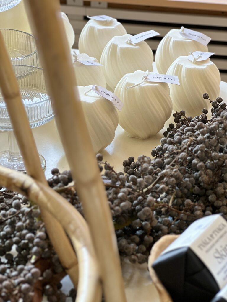 Handgjort Ljus Swirl - Från La Lumière