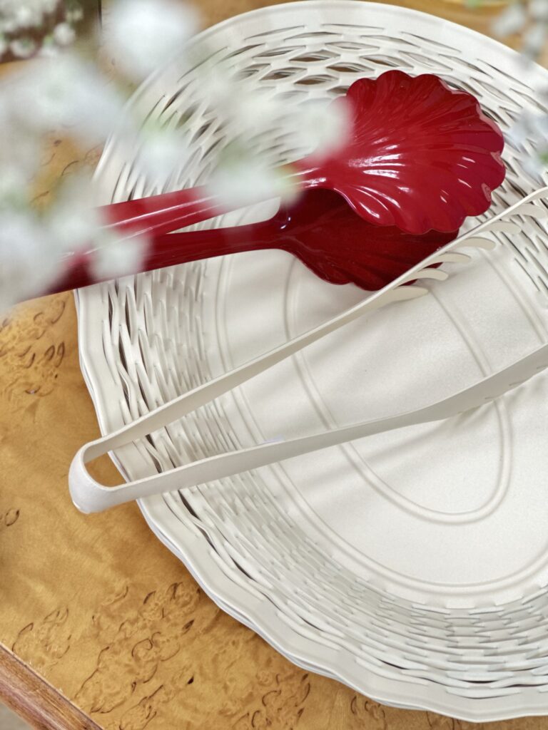 Salladstång Snäcka Röd Från Roger Orfevre